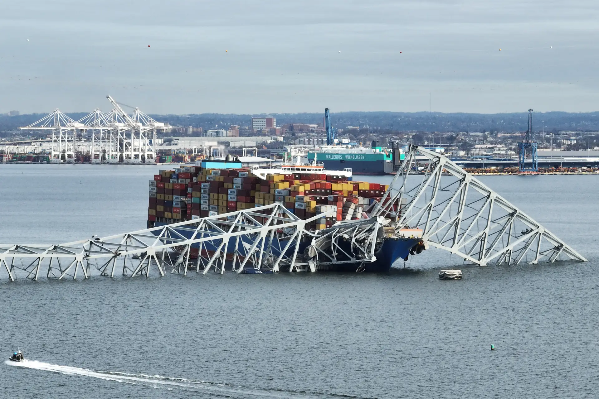 Acidente em Ponte em Baltimore, nos EUA: Problema Elétrico em Navio Causa Colapso