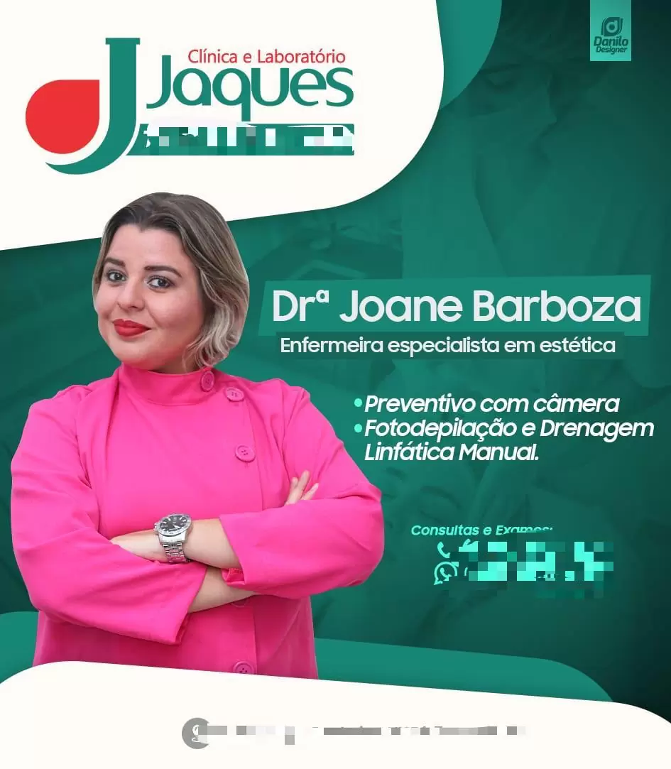 Jatobá: Nesta quarta (14), Drª Joane Barboza estará realizando Preventivo com Câmera na Clínica e Laboratório Jaques