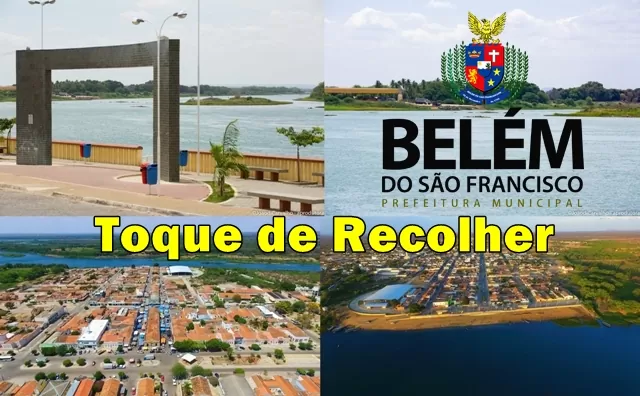 Pernambuco: Belém do São Francisco terá toque de recolher a partir deste sábado (20/02/21)