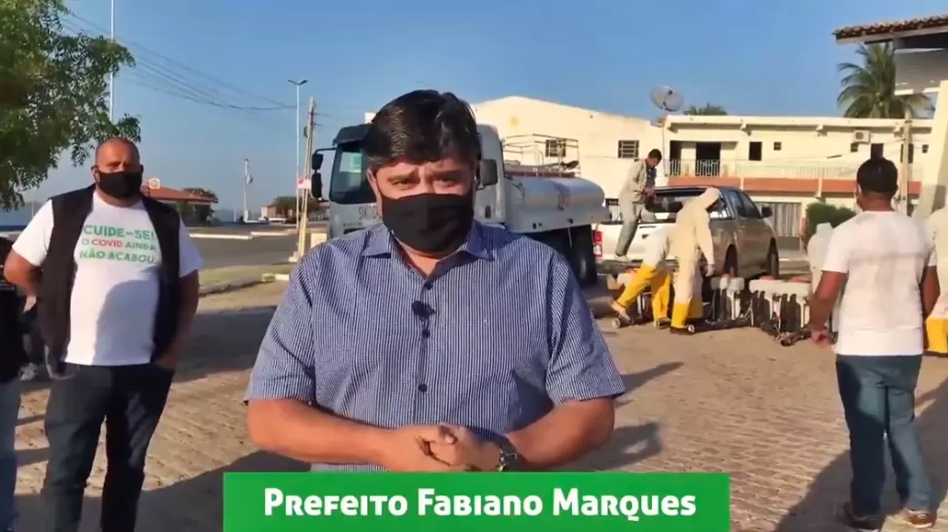 COVID-19: Prefeitura de Petrolândia realiza sanitização em Ruas, Avenidas e Prédios de Órgãos Públicos; vídeo