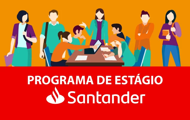 EMPREGOS: Santander abre 1.200 vagas de estágio para universitários; saiba como participar