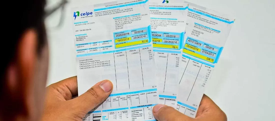 ENERGIA MAIS CARA: Aneel aprova reajuste médio de 8,99% na conta de energia de clientes da Celpe
