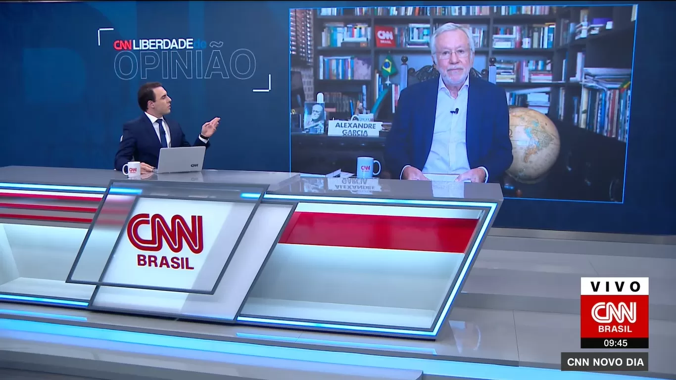 POLÊMICA: Em desentendimento “AO VIVO “Alexandre Garcia ameaça deixar a CNN; Vídeo