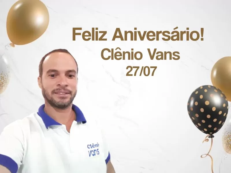 JATOBÁ: Aniversariante do dia, Clênio Vans recebe mensagem de parabéns da família e amigos