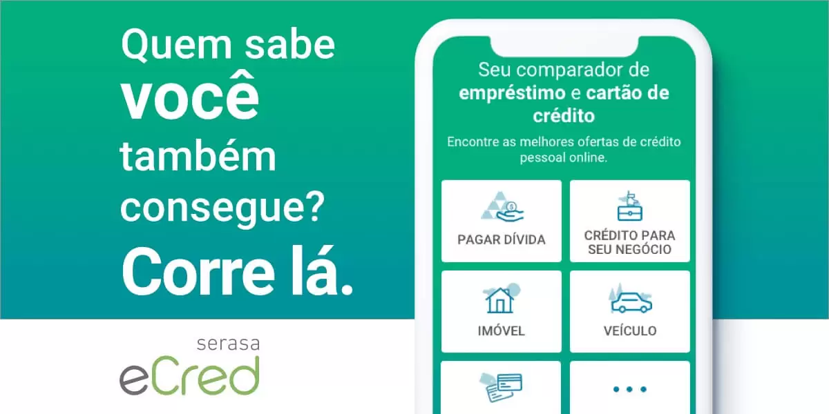 NOVIDADE: Serasa eCred oferece empréstimo com celular como garantia
