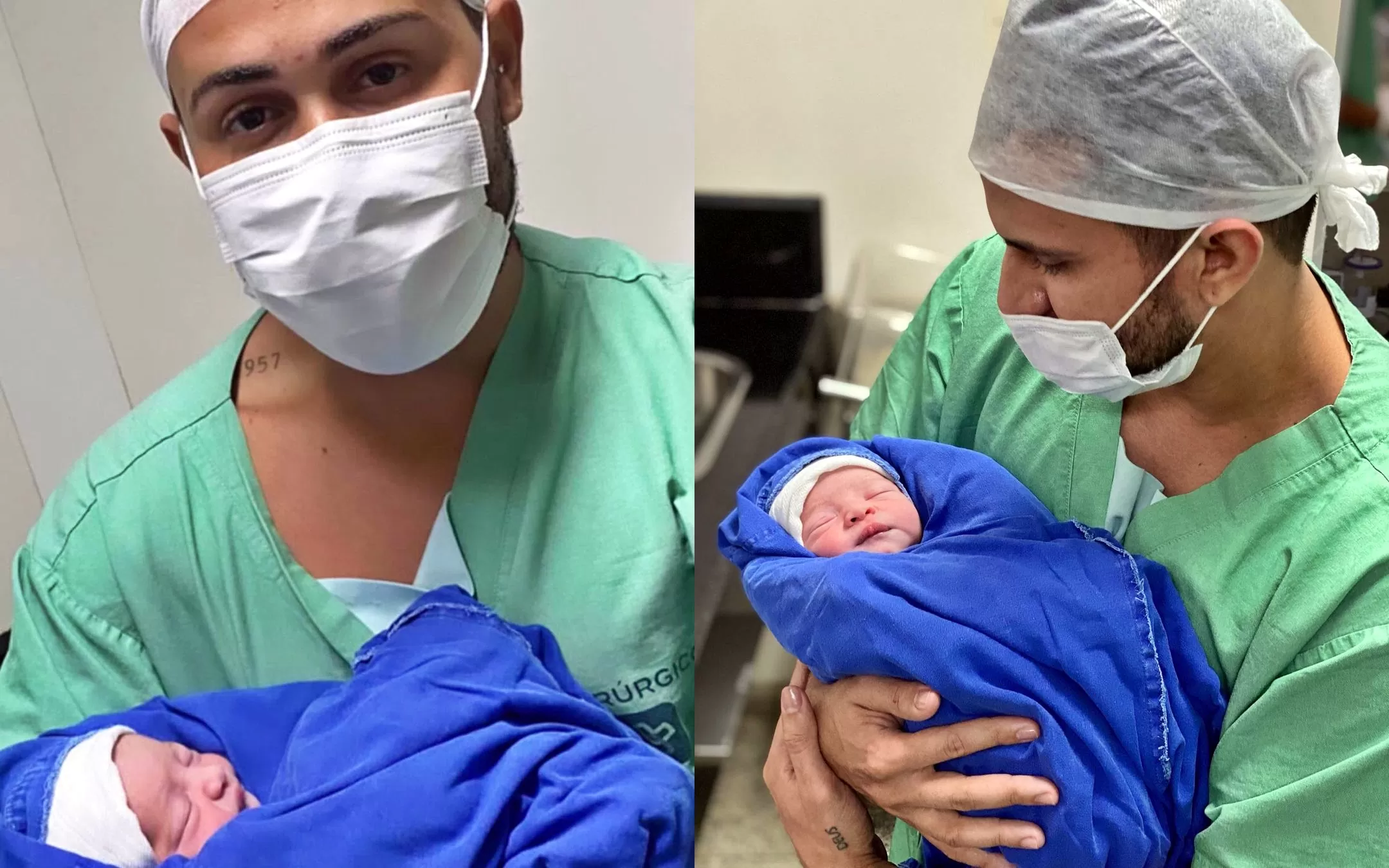 Carlinhos Maia emociona a web com o nascimento do filho de Babal Guimarães e Emily Garcia; vídeo e fotos