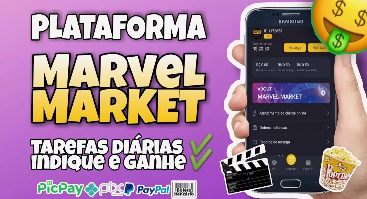 CUIDADO: Marvel Market App como funciona? Aplicativo paga por cadastro? É confiável? Confira