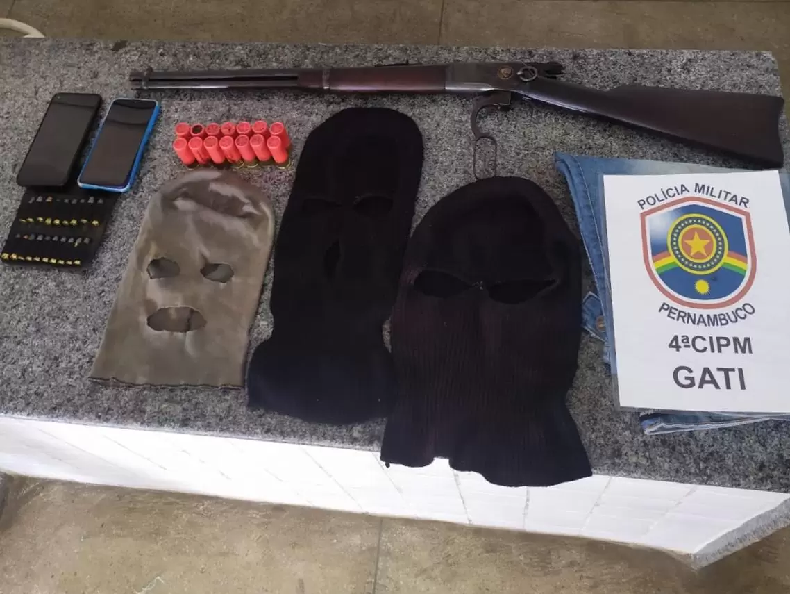 INAJÁ: Policiais Militares da 4ª CIPM apreendem arma de fogo com suspeitos na zona rural