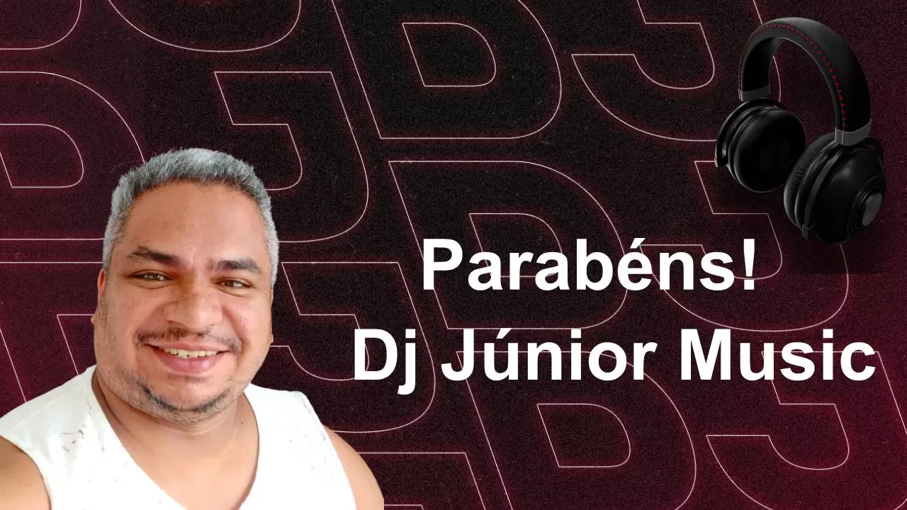 JATOBÁ: Aniversariante do dia, Dj Júnior Music, recebe mensagem de Whitney Pereira do Portal Jatobá