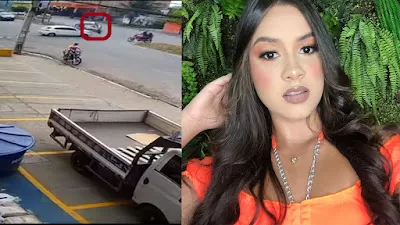 [VÍDEO] Câmera flagra acidente que matou ex candidata de reality show