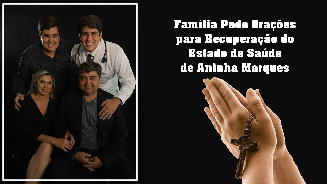 PETROLÂNDIA! Em nota Ascom do Prefeito Fabiano Marques diz que quadro de saúde de sua esposa Aninha Marques ainda é grave