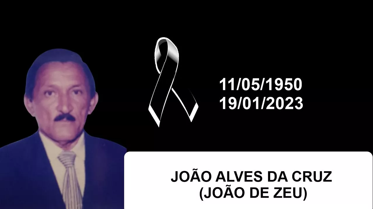 JATOBÁ: Faleceu aos 72 anos o Ex-vereador João de Zeu
