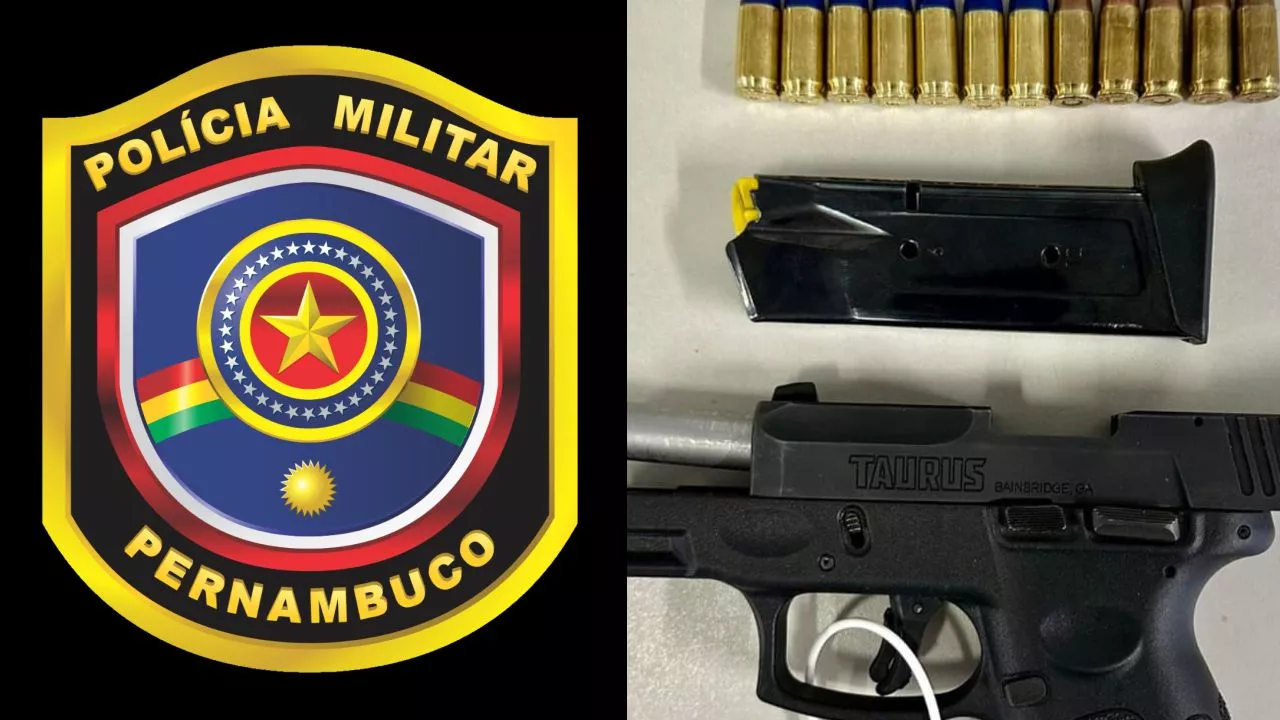 JATOBÁ: Homens são presos com Pistola 9mm