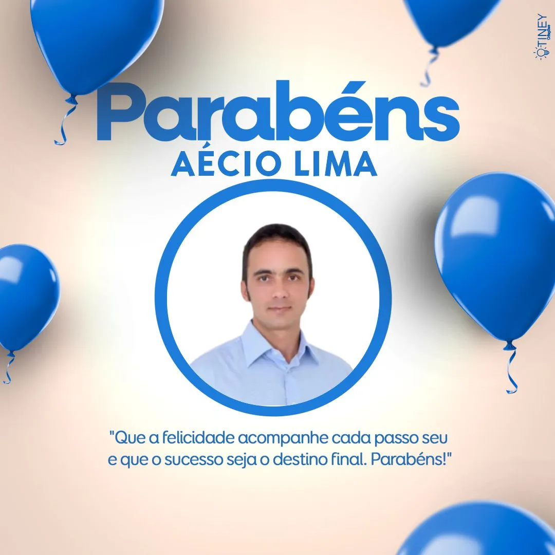 TACARATU: Aniversariante do dia, Vereador Aécio Lima recebe felicitações de familiares e amigos